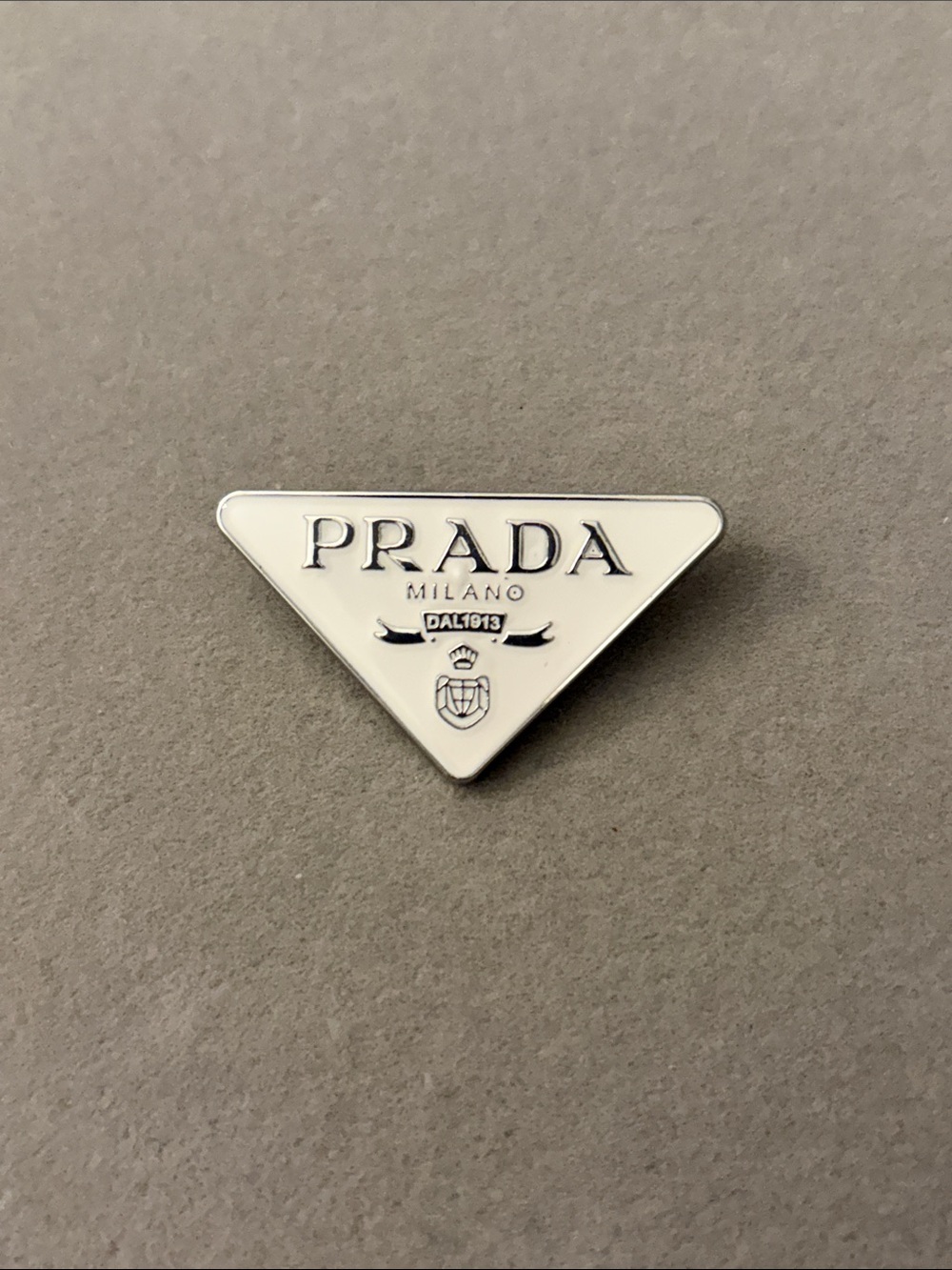 Triangle Logo Pin - Designer Men’s Accessory